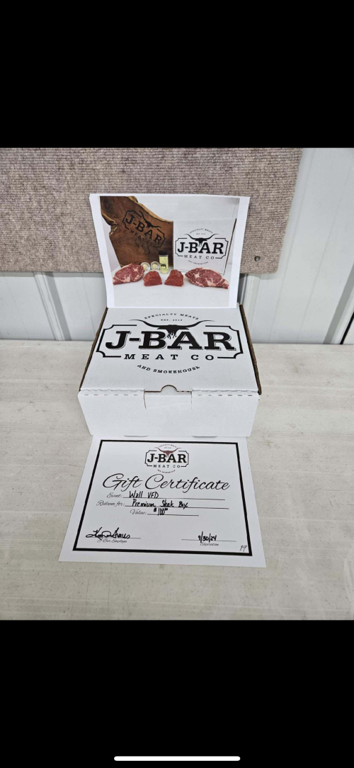 J-Bar Meats Gift Certificate-J-Bar Meat Co