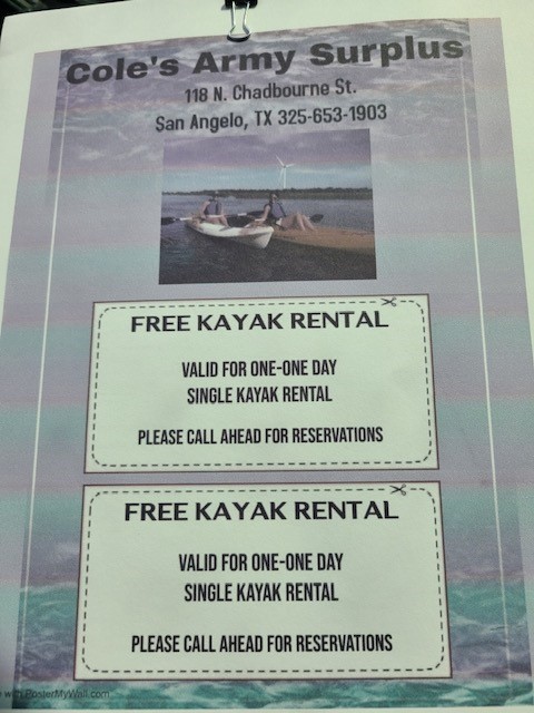 Kayak One Day Rental