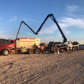 Mixing Cement Onsite to Pump