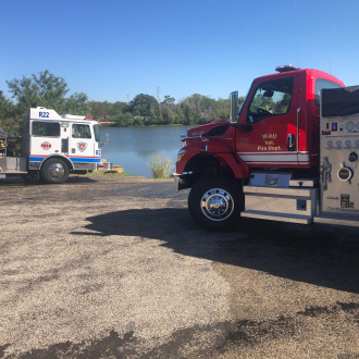 Pumping Point on the Concho River With San Angelo FD