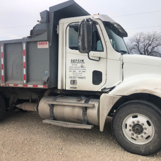 Thank you Sefcik Construction for your donation of our septic system!